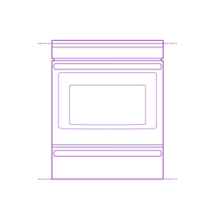 Fixtures Ranges Stoves Ge Slide In Single Oven Electric Range Icon Svg Vector, Free Vectors File